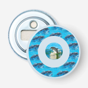 Circular Dolphin Pattern, Bottle Opener