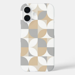 Circular Flow – Bauhaus Style iPhone 16 Case