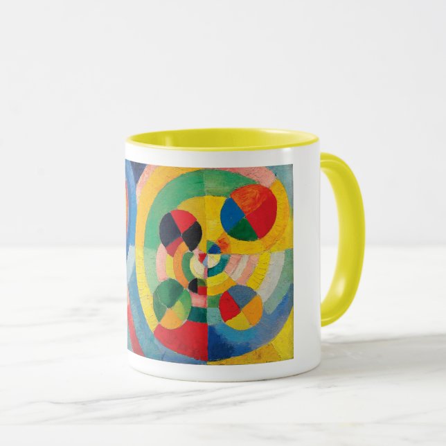 Circular Forms by Robert Delaunay Mug (Front Right)
