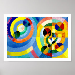 Circular Forms by Robert Delaunay Poster