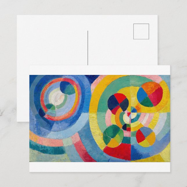 Circular Forms | Robert Delaunay | Postcard (Front/Back)