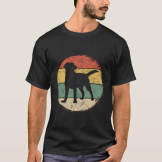 Circular Labrador Owner Golden Black Lab Dad Mum T-Shirt