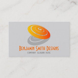 Circular Logo Business Card