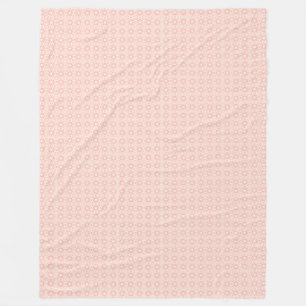 Circular Pattern Fleece Blanket