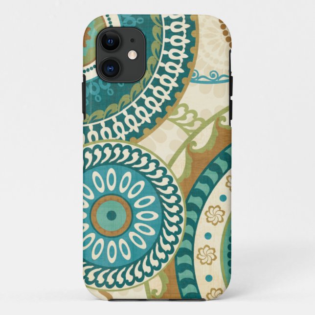 Circular Patterns Case-Mate iPhone Case (Back)