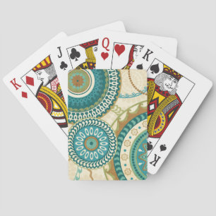 Circular Patterns Playing Cards