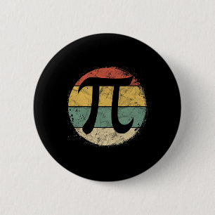 Circular Pi Symbol Pi Day Math Science Teacher Stu 6 Cm Round Badge