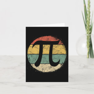 Circular Pi Symbol Pi Day Math Science Teacher Stu Card