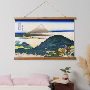 Circular Pine Trees of Aoyama Hokusai 1830 Hanging Tapestry