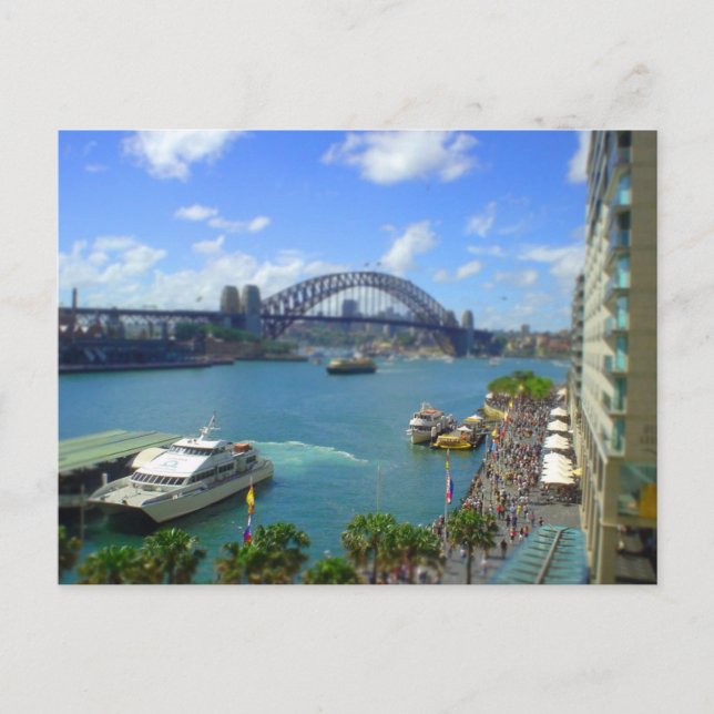 Circular Quay Sydney Postcard (Front)