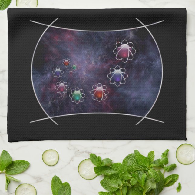 Circular Reasoning Kitchen Towel (Folded)