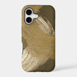 Circular Sandstorm in Tan and Dark Brown