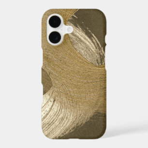 Circular Sandstorm in Tan and Dark Brown