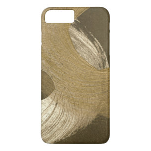 Circular Sandstorm in Tan and Dark Brown iPhone 8 Plus/7 Plus Case