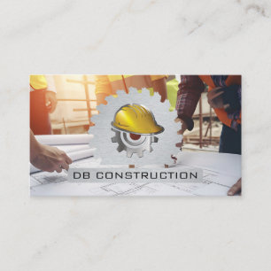 Circular Saw Engineering Architect Business Card