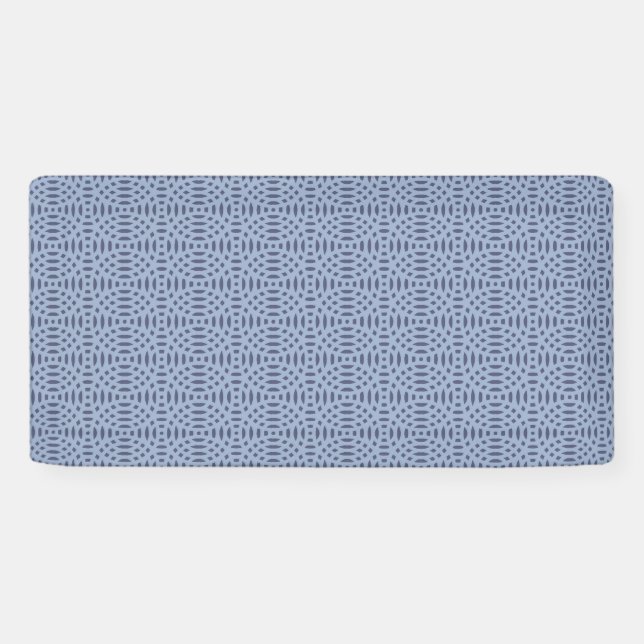 circular shapes seamless pattern banner (Horizontal)