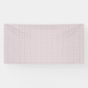circular shapes seamless pattern banner