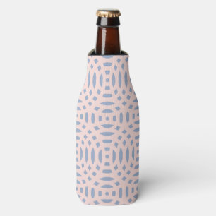 circular shapes seamless pattern bottle cooler