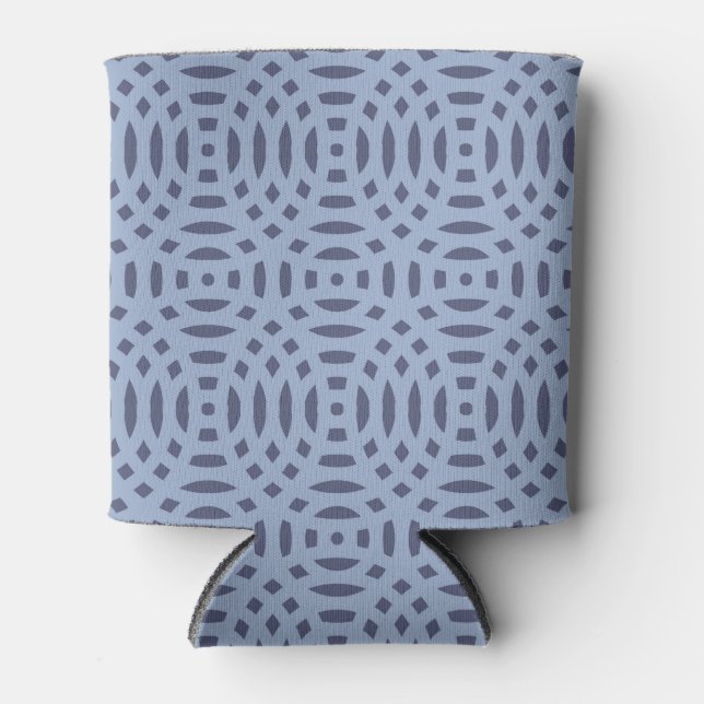 circular shapes seamless pattern can cooler (Front)