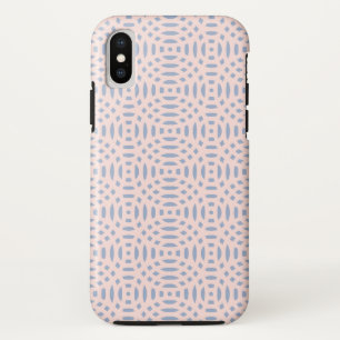 circular shapes seamless pattern iPhone XS case