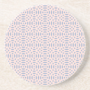 circular shapes seamless pattern coaster