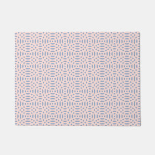 circular shapes seamless pattern doormat