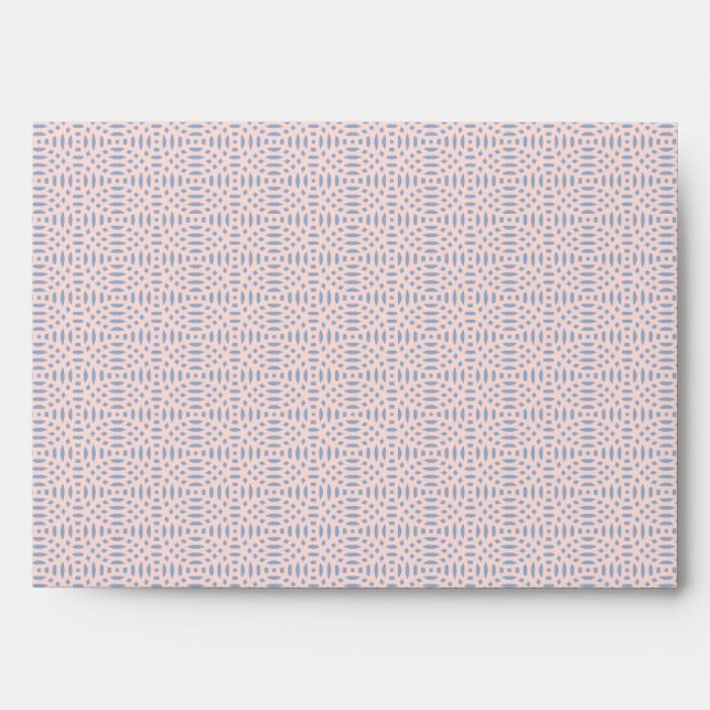 circular shapes seamless pattern envelope (Front)