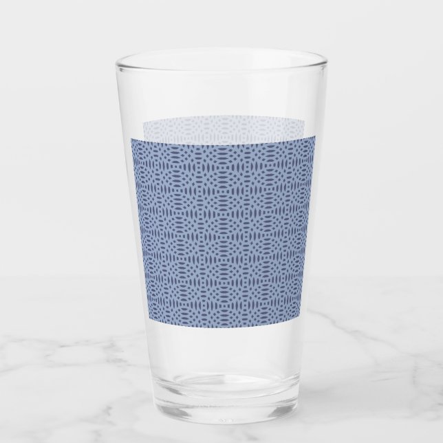 circular shapes seamless pattern glass (Front)