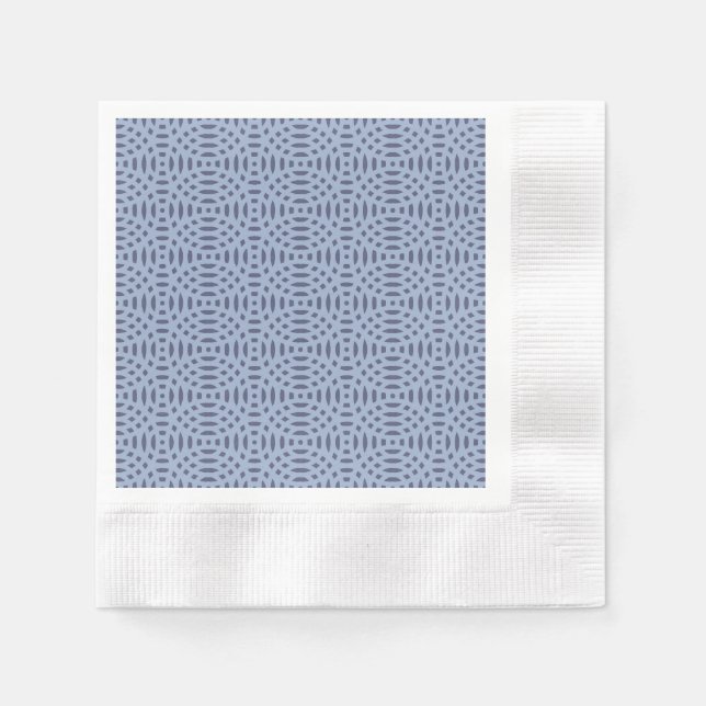 circular shapes seamless pattern napkin (Front)
