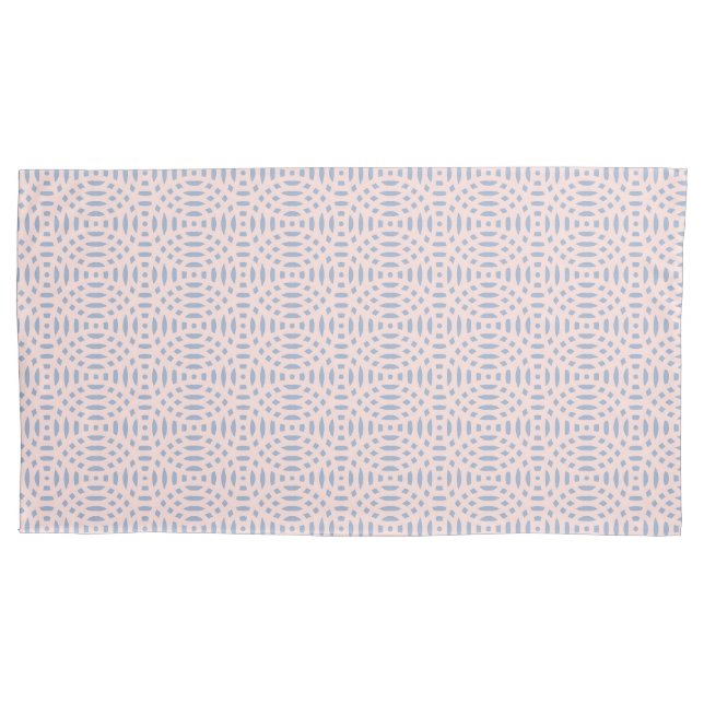 circular shapes seamless pattern pillowcase (Front)