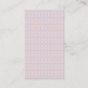 circular shapes seamless pattern place card