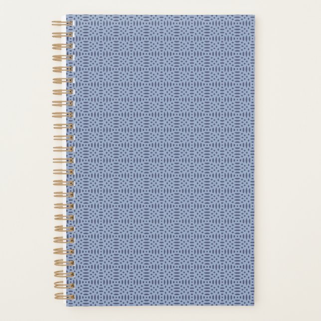 circular shapes seamless pattern planner (Front)