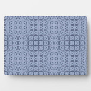 circular shapes seamless pattern plaque