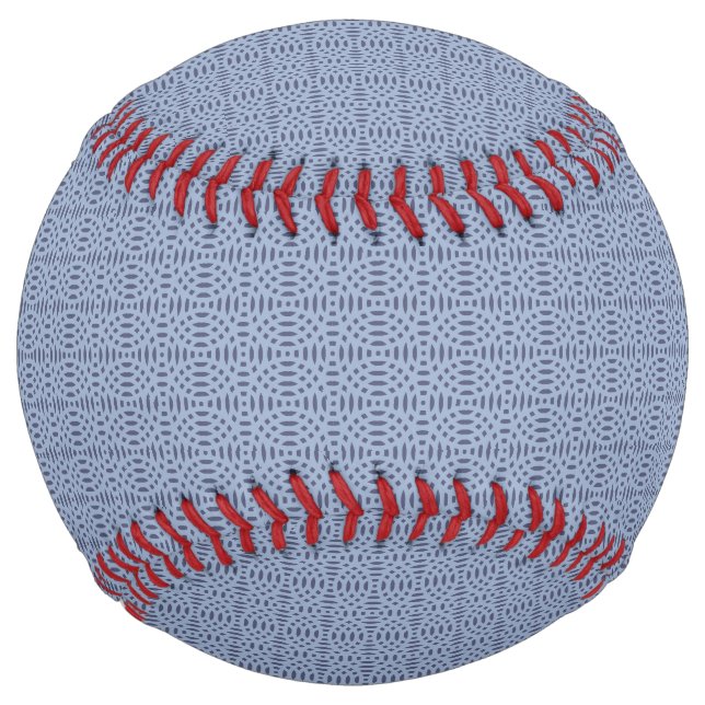 circular shapes seamless pattern softball (Front)