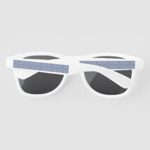 circular shapes seamless pattern sunglasses
