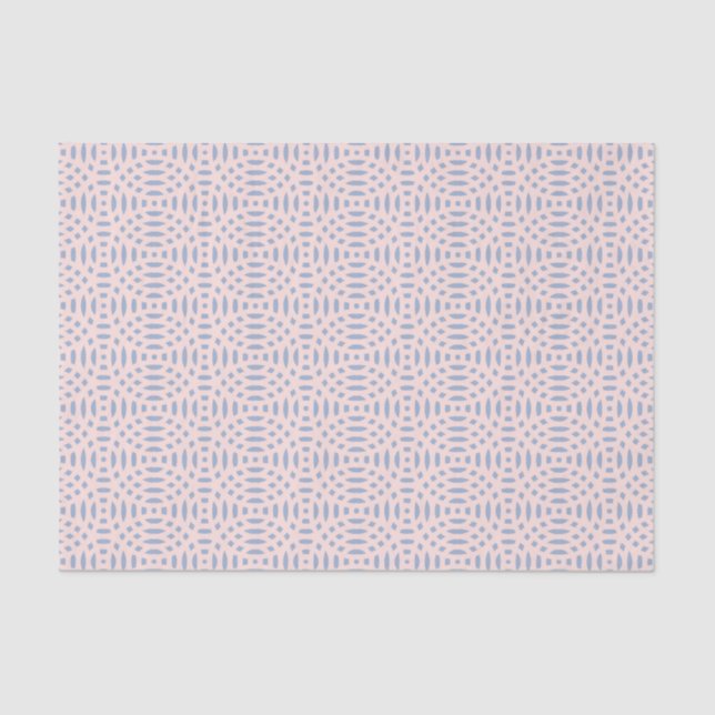 circular shapes seamless pattern tissue paper (Front)