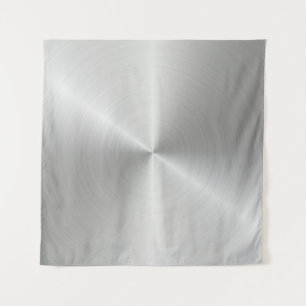 Circular slabs metal iron tapestry