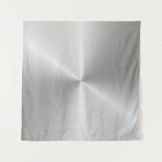 Circular slabs metal iron tapestry (Front)