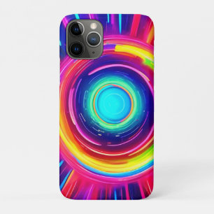 Circular Spectrum: A Vibrant Exploration of Colour iPhone 11 Pro Case