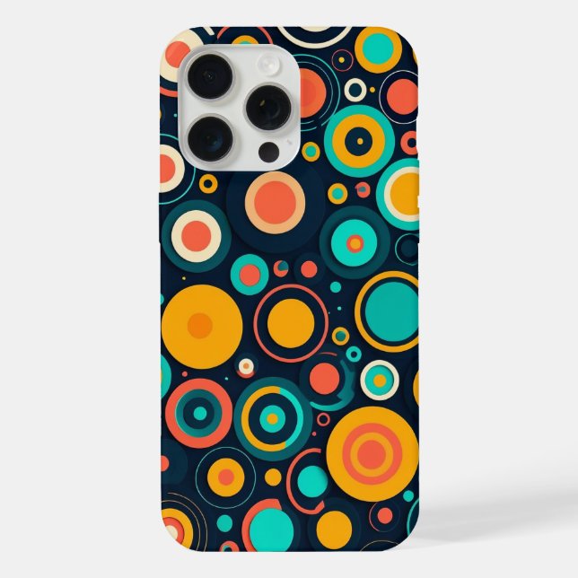 Circular Symphony iPhone Case (Back)