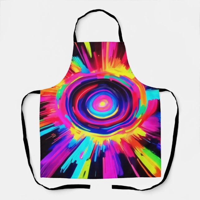 Circular Symphony of Colours Apron (Front)