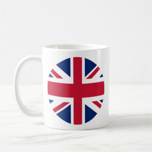 Circular Union Jack Coffee Mug