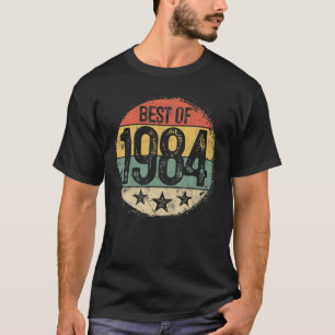 Circular Vintage Best Of 1984 40 Year Old Gift T-Shirt