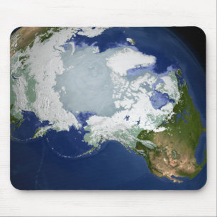 Circum-Arctic permafrost Mouse Pad