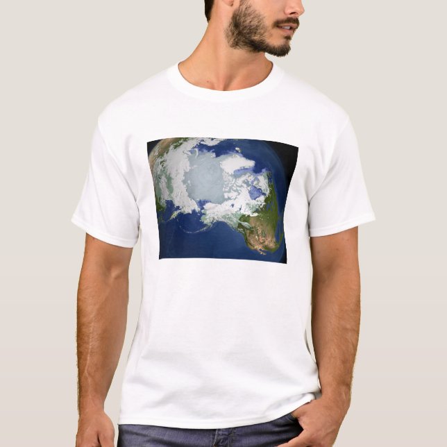 Circum-Arctic permafrost T-Shirt (Front)