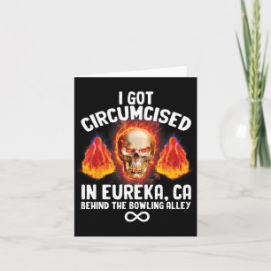 Circumcised Bowling Oddly Specific Humour Weird Fu Card