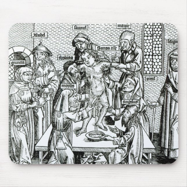 Circumcision, from 'Liber Chronicarum' Mouse Pad (Front)