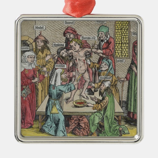 Circumcision Metal Tree Decoration (Front)