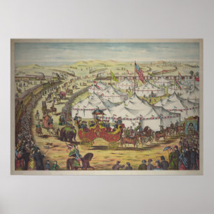 Circus, 1874 poster