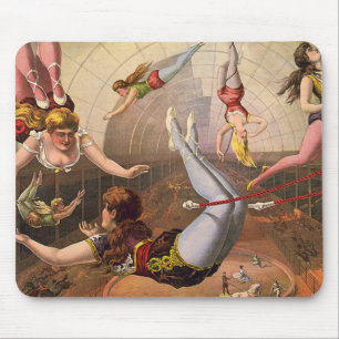 Circus-1890 Mouse Pad